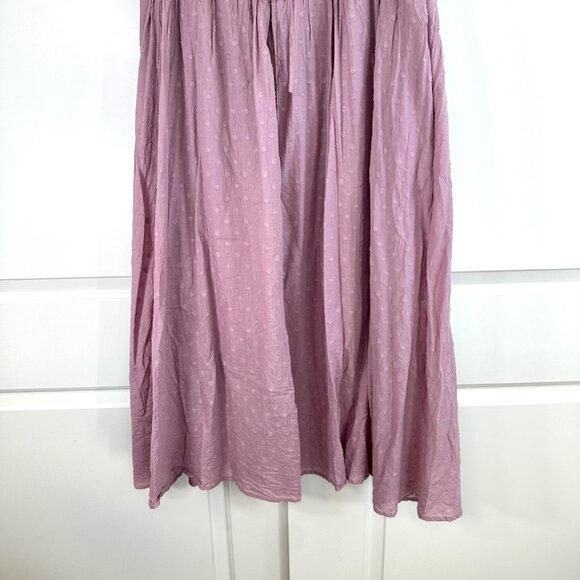 Square Neck Smocked Puff Sleeve 100% Cotton Dress XXL - Picture 4 of 13